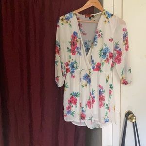 Floral romper